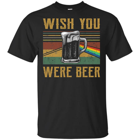 Wish You Were Beer Pink Floyd T-shirt Gift for Beer and Pink Floyd Lover VA06