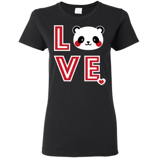 Panda Love Shirt G500L Gildan Ladies 5 3 oz T Shirt