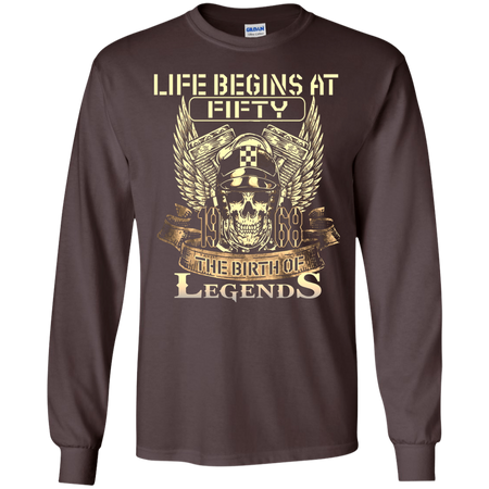 Life begins at fifty 1968 The birth of legends T shirt