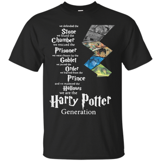 We defended the stone we found the chamber we rescued the prisoner Harry Potter generation T Shirt