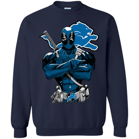Giants Deadpool Detroit Lions Sweatshirt