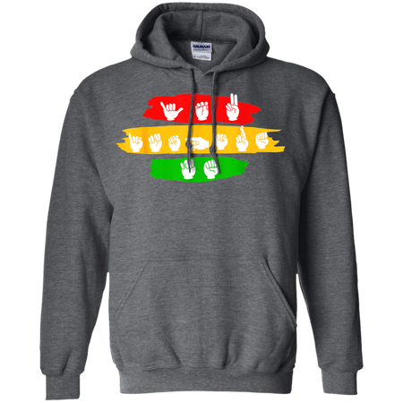You Inspire Me Autism Awareness Sign Languages Shirt G185 Gildan Pullover Hoodie 8 oz