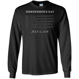 Independence Day Shirt G240 Gildan LS Ultra Cotton T Shirt