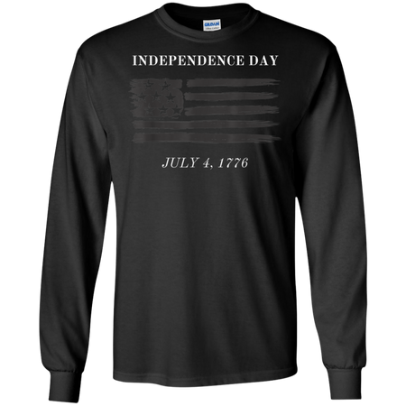 Independence Day Shirt G240 Gildan LS Ultra Cotton T Shirt