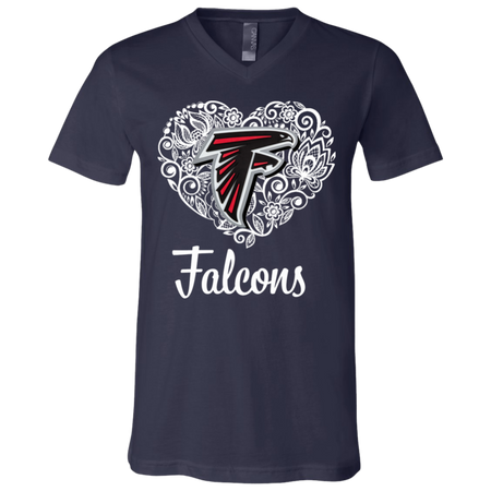 Atlanta Falcons Lace Heart Shirts