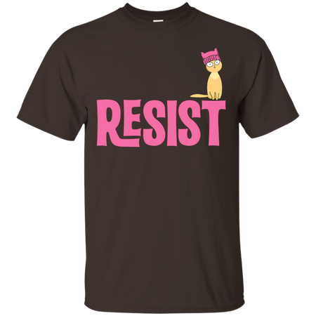 Resist Persist Pussy Cat Hat T Shirt Equal Rights T Shirt