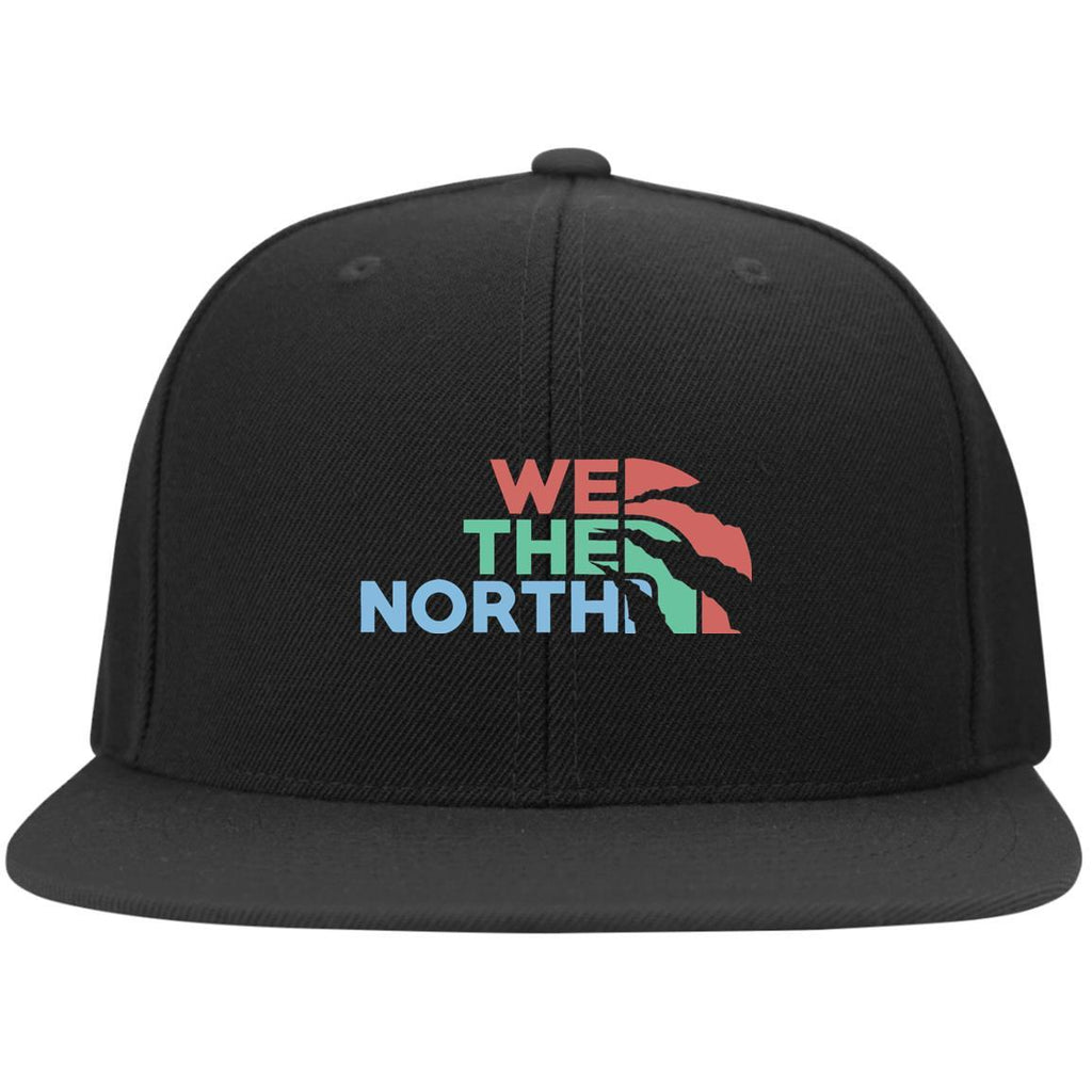 We The North Toronto Raptors Flat Bill Cap Hat HA06