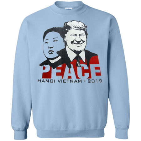 Kim And Trump United States Vietnam Summit Feb Shirt G180 Gildan Crewneck Pullover Sweatshirt  8 oz.