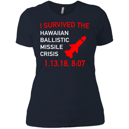 Hawaii Ballistic Missile Crisis January 2018 T Shirt