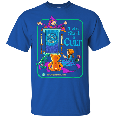 Funny Let's Start A Cult Activities For Children Shirt G200 Gildan Ultra Cotton T-Shirt