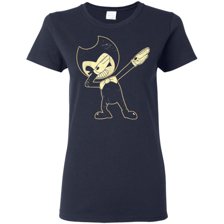 Bendy And The Ink Machine Shirt G500L Gildan Ladies' 5.3 oz. T-Shirt