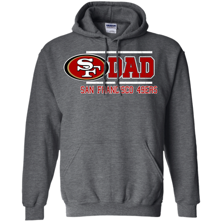 Dad #1 San Francisco 49ers Shirt - Father's Day