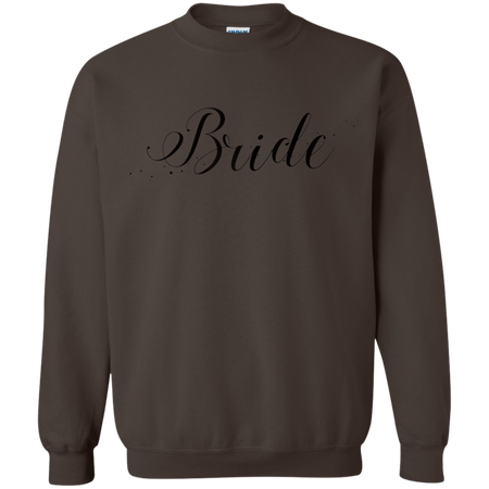 Womens Bride Shirt G180 Gildan Crewneck Pullover Sweatshirt 8 oz