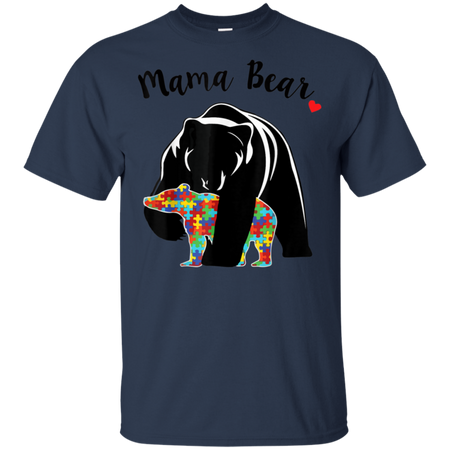 Unisex Mama Bear With Color Baby For Mather s Day Shirt G200 Gildan Ultra Cotton T Shirt