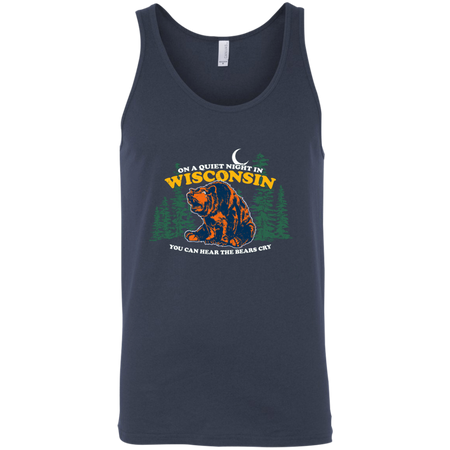 On A Quiet Night In Wisconsin You Can Hear The Bears Cry T-Shirt