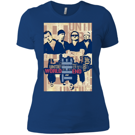 U2 Until The End Of The World Rock Band T shirt
