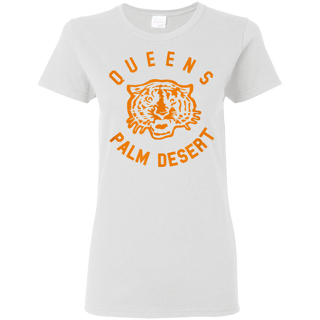 Queens Of The Stone Age Palm Desert Shirt G500L Gildan Ladies 5 3 oz T Shirt