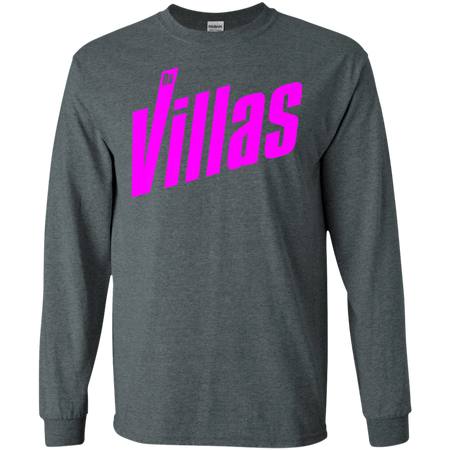 Da Villas Angled Shirt G240 Gildan LS Ultra Cotton T-Shirt