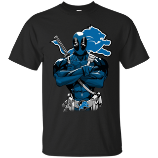 Giants Deadpool Detroit Lions T Shirt