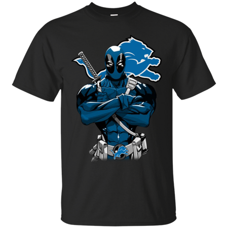 Giants Deadpool Detroit Lions T Shirt