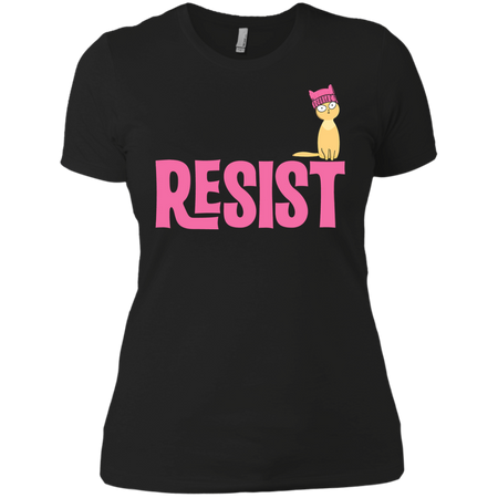 Resist Persist Pussy Cat Hat T Shirt Equal Rights T Shirt