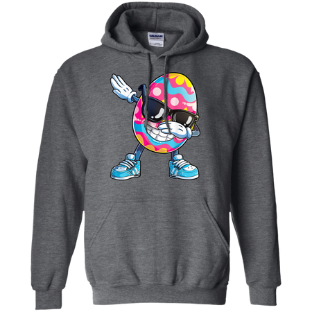 Dabbing Easter Egg Boys Kids Girls Hunter Hunting Shirt G185 Gildan Pullover Hoodie 8 oz