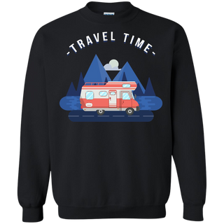 Travel Time I hate people camping Sweatshirt