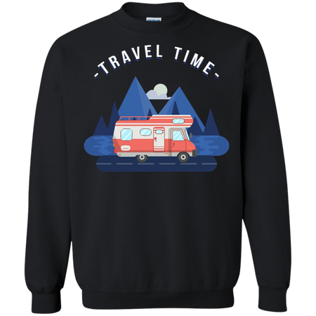 Travel Time I hate people camping Sweatshirt