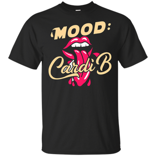 Cardi B Mood Tongue Unisex T-Shirt