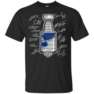 St. Louis Blues Stanley Cup Champs Signatures Players VA06