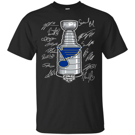 St. Louis Blues Stanley Cup Champs Signatures Players VA06