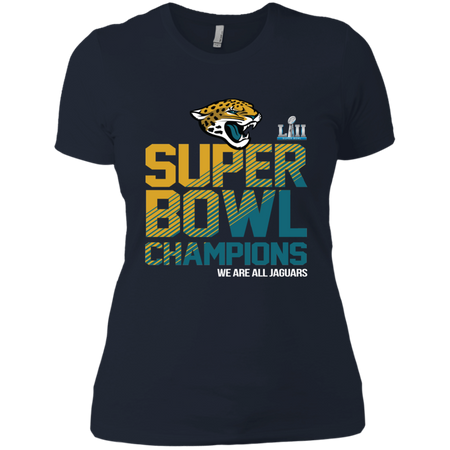 NFL Jacksonville Jaguars Charcoal Super Bowl LII Champions T shirt