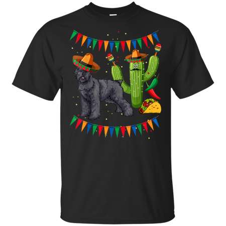 Sombrero Bouvier Des Flandres Dog Mexico Cinco De Mayo Shirt G200 Gildan Ultra Cotton T-Shirt