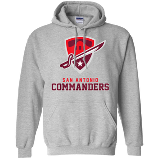 Vintage San Antonio Football Commanders Shirt G185 Gildan Pullover Hoodie 8 oz