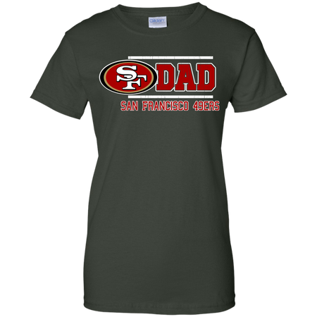 Dad #1 San Francisco 49ers Shirt - Father's Day