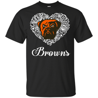 Cleveland Browns Lace Heart Shirts