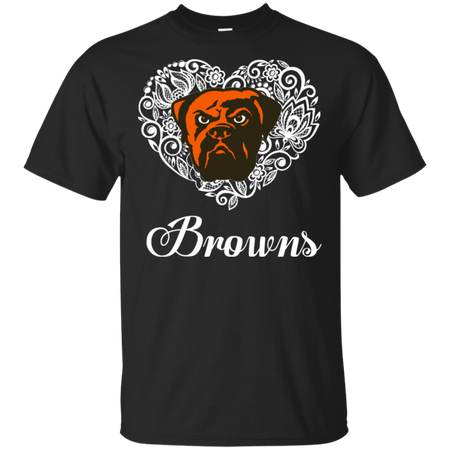 Cleveland Browns Lace Heart Shirts