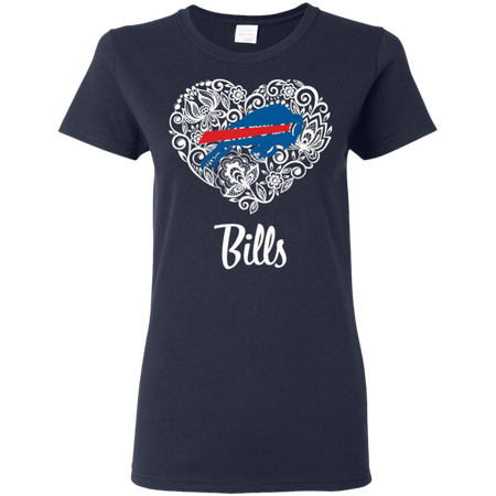 Buffalo Bills Lace Heart Shirts