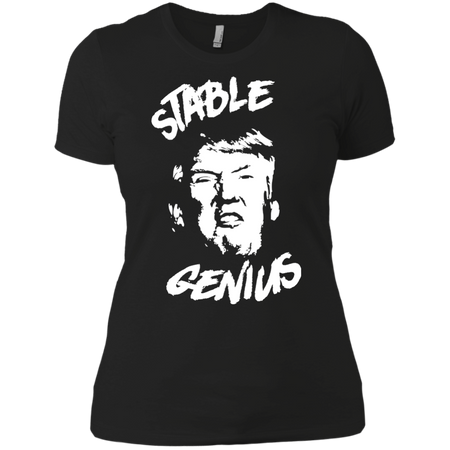 Stable Genius Trump Punk Rock T shirt