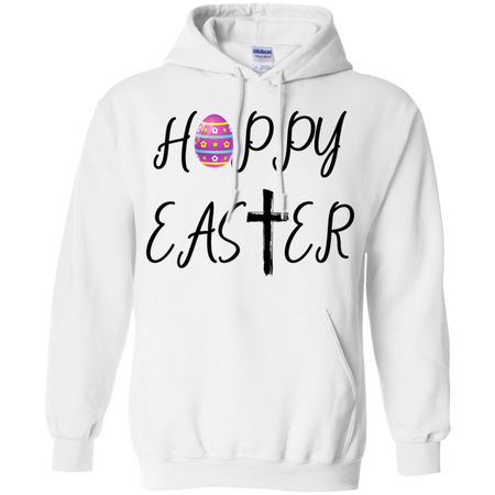 Hoppy Easter Shirt G185 Gildan Pullover Hoodie 8 oz