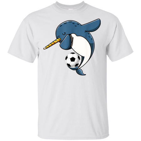 Dabbing Narwhal Soccer Soccer Narwhal Shirt G200 Gildan Ultra Cotton T-Shirt