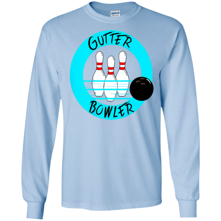 Funny Bowling Shirt G240 Gildan LS Ultra Cotton T-Shirt