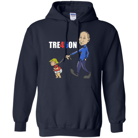 TRE45ON Trump and Putin Hoodie