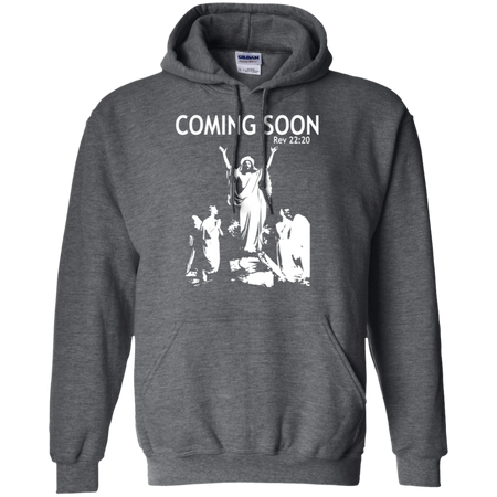 Coming Soon Shirt G185 Gildan Pullover Hoodie 8 oz