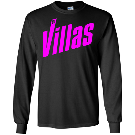 Da Villas Angled Shirt G240 Gildan LS Ultra Cotton T Shirt