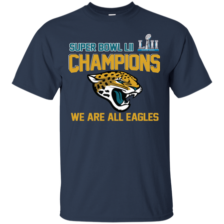NFL Super Bowl LII Champions we are all Jaguars T Shirt