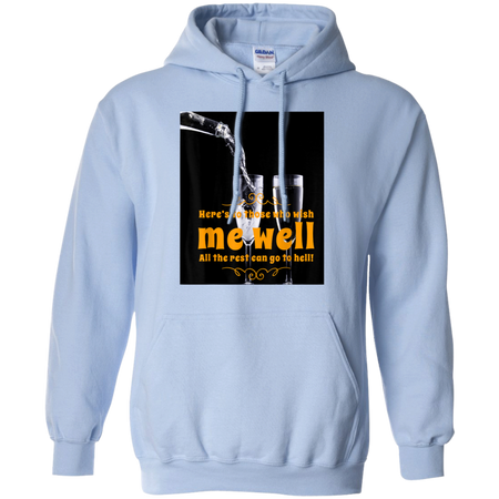 Well Wishes Shirt G185 Gildan Pullover Hoodie 8 oz.