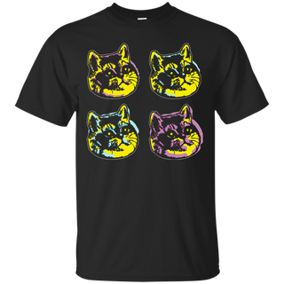 The Four Kittenses Internet Pop Art Cat Cute T shirt