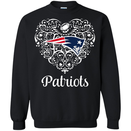 New England Patriots Lace Heart Shirts