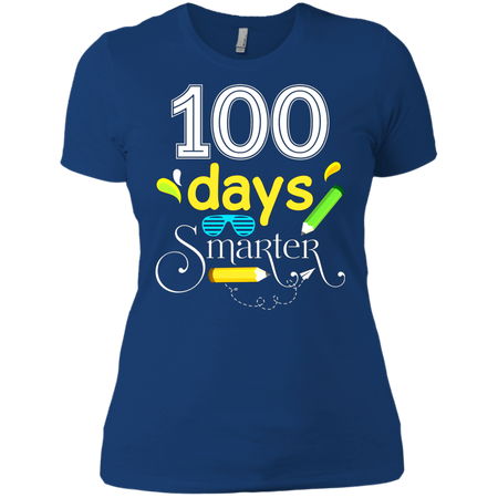 100 Days Smarter 100th Day Of School Teacher Kid T shirt